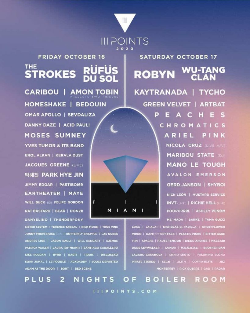 III Points Officially Announces Postponement with New Lineup Dance Hits